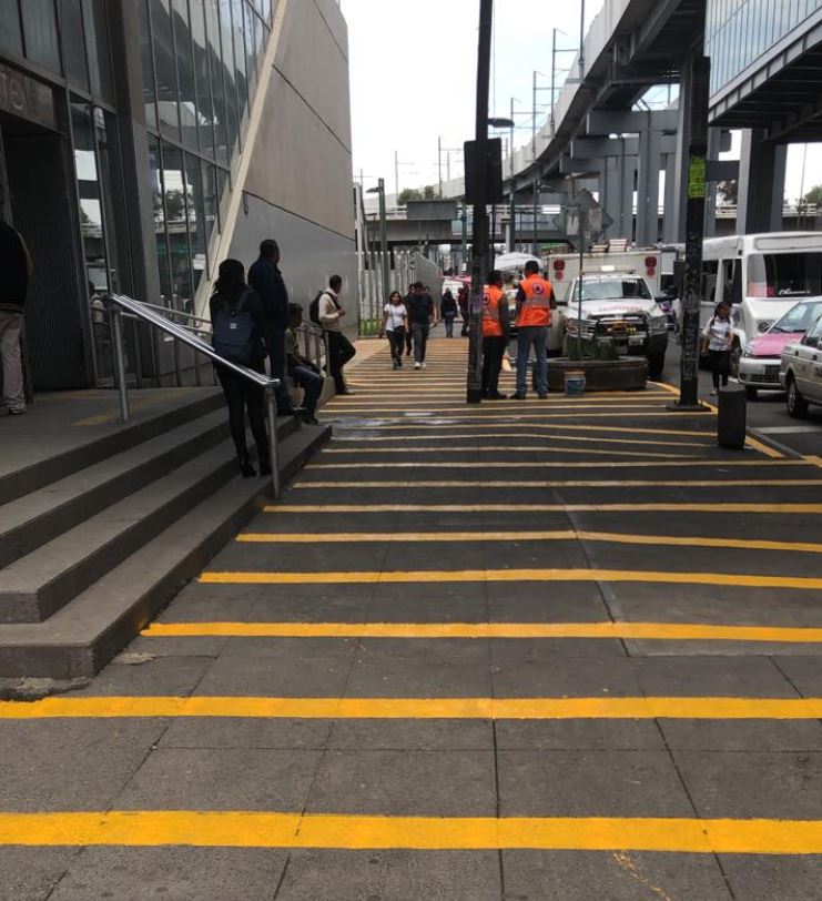 Recupera el STC espacio en inmediaciones del Metro Periférico Oriente de la Línea 12