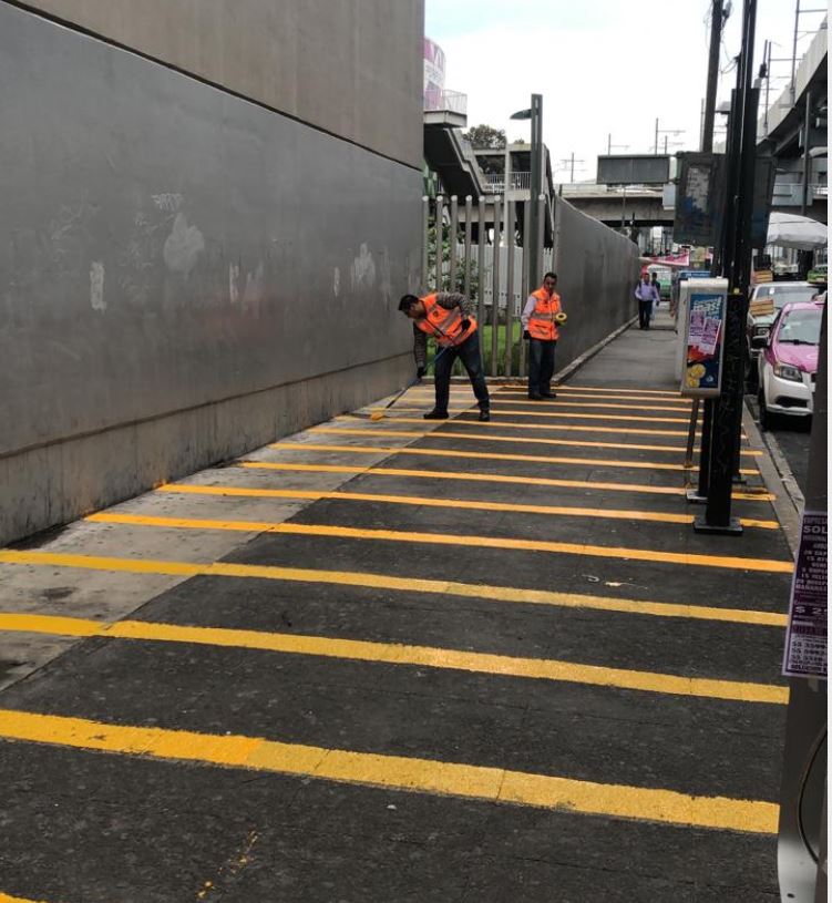 Recupera el STC espacio en inmediaciones del Metro Periférico Oriente de la Línea 12