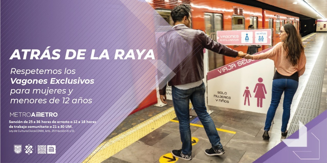 El Metro CDMX en evolución permanente con la equidad de género y el respeto por una vida libre de violencia hacia las mujeres El Metro CDMX en evolución permanente con la equidad de género y el respeto por una vida libre de violencia hacia las mujeres