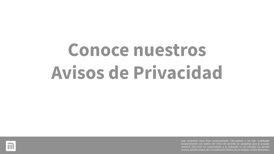 Avisos de Privacidad